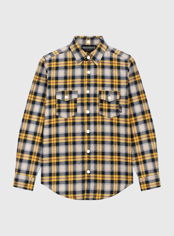 Camisa Escocesa V2 Wanser Yellow (Hombre)