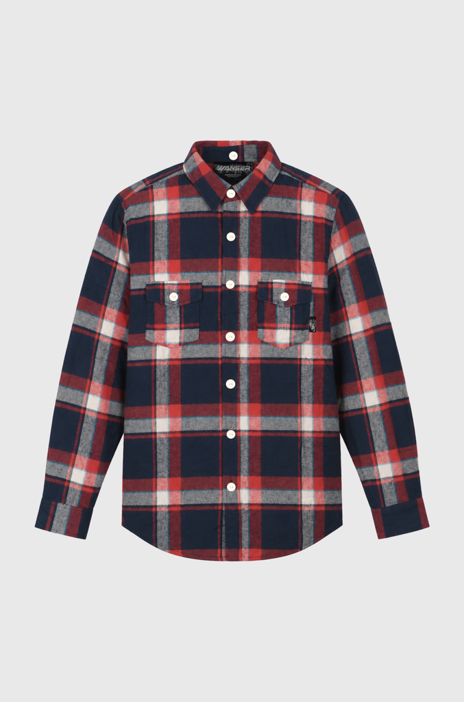 Camisa Escocesa V2 Wanser Red (Hombre)