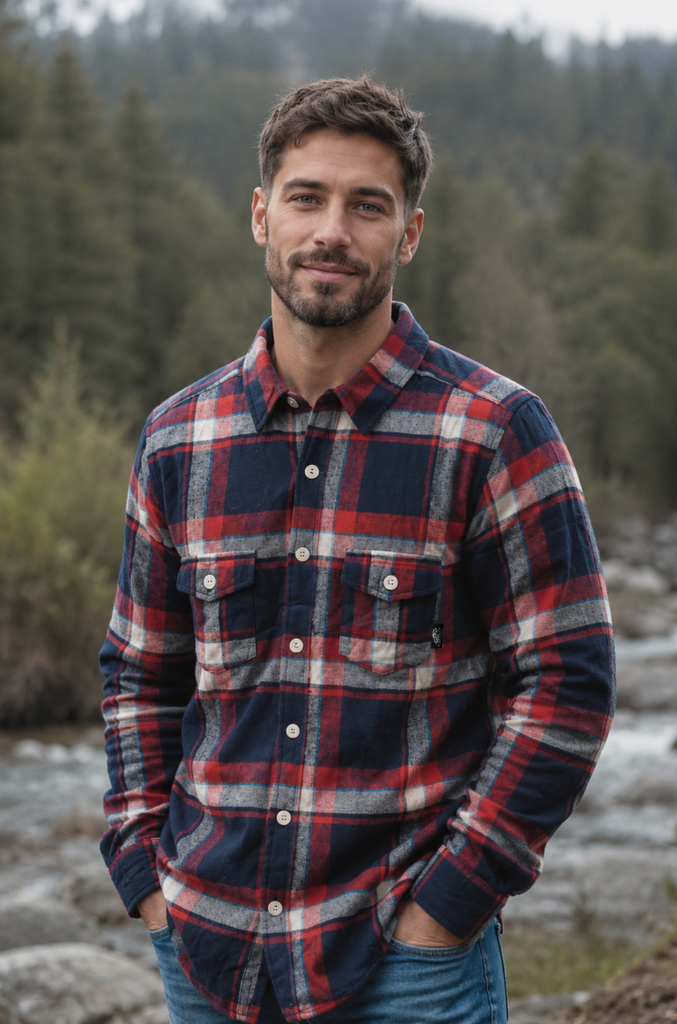 Camisa Escocesa V2 Wanser Red (Hombre)
