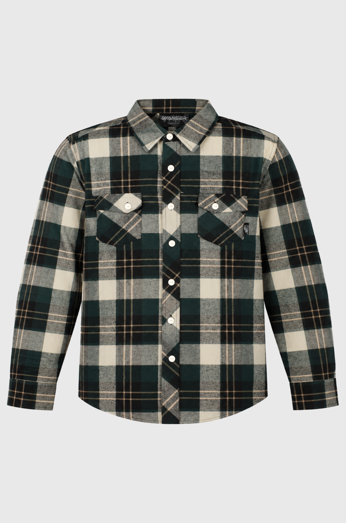 Camisa Escocesa V1 Wanser Green (Hombre)