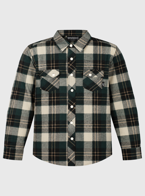 Camisa Escocesa V1 Wanser Green (Hombre)