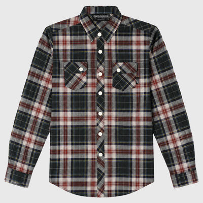 Camisa Escocesa V1 Wanser Red (Hombre)