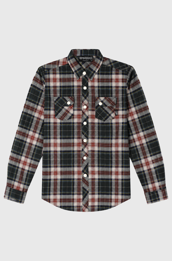 Camisa Escocesa V1 Wanser Red (Hombre)