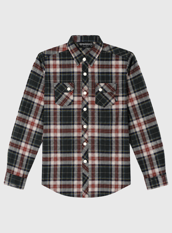 Camisa Escocesa V1 Wanser Red (Hombre)