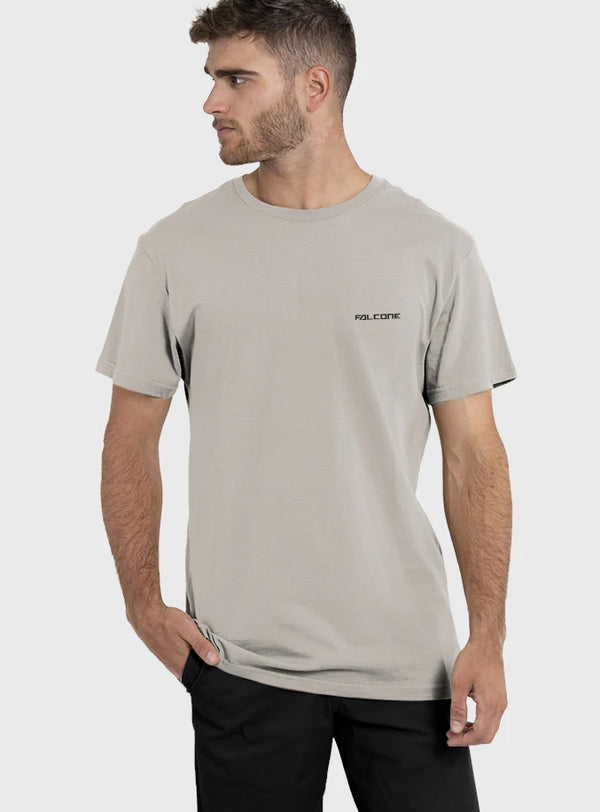 Polera Orgánica Classic Logo V2 Taupe (Hombre)