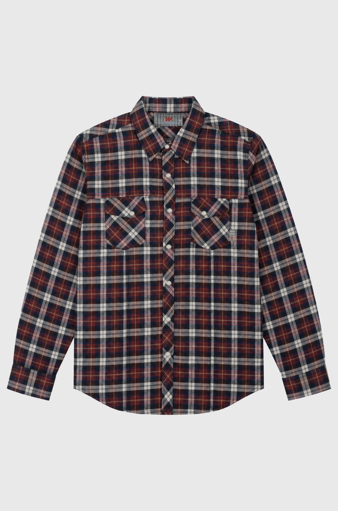 Camisa Escocesa Wanser Red (Hombre)