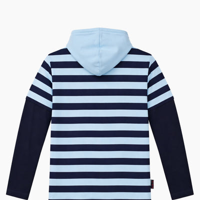 Polera Casual Manga Larga Bross Blue (Hombre)