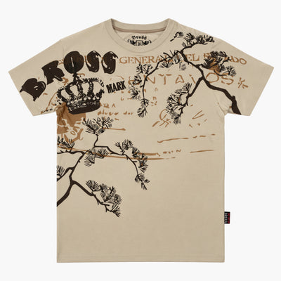 Polera Casual Bross Beige (Hombre)