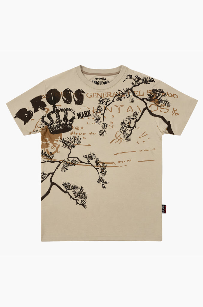 Polera Casual Bross Beige (Hombre)