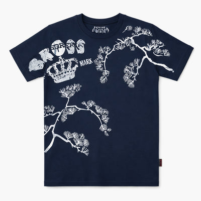 Polera Casual Bross Dark Blue (Hombre)