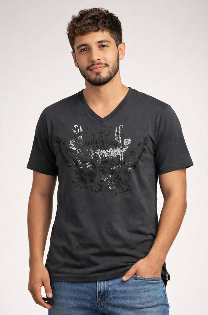 Polera Casual Bross Black (Hombre)