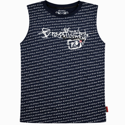 Polera Sin Mangas Bross Dark Blue (Hombre)