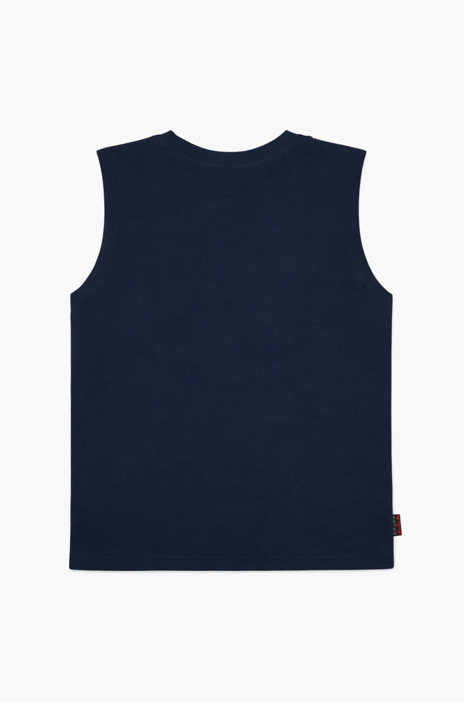 Polera Sin Mangas Bross Dark Blue (Hombre)