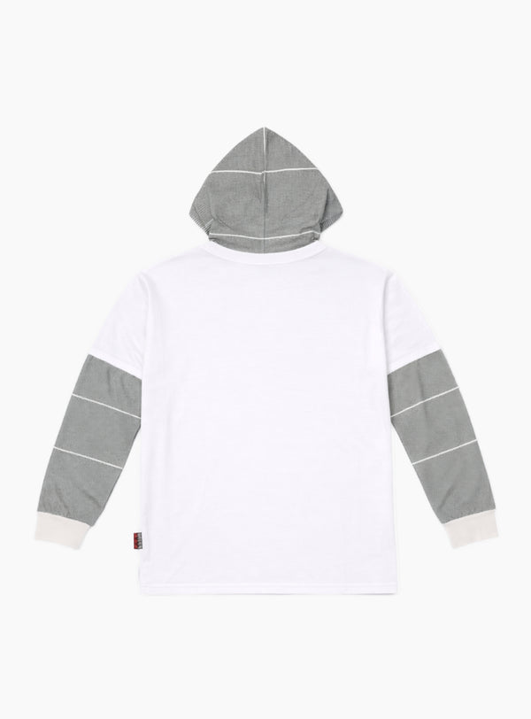 Polera Casual Manga Larga Bross White (Hombre)