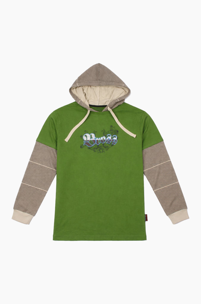 Polera Casual Manga Larga Bross Green (Hombre)