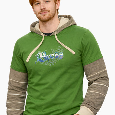 Polera Casual Manga Larga Bross Green (Hombre)