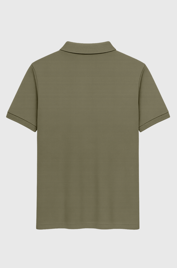 Polera Piqué Olive Green (Hombre)