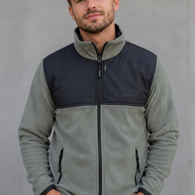 Polerón Polar Taslan V1 Wanser Gray (Hombre)