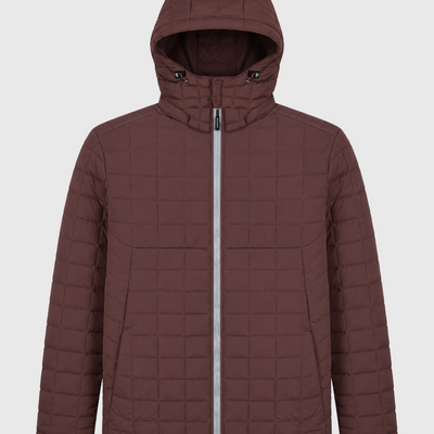 Parka Bicolor Wanser Burdeo (Hombre)