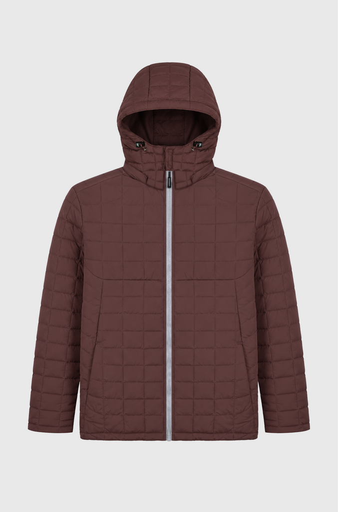 Parka Bicolor Wanser Burdeo (Hombre)