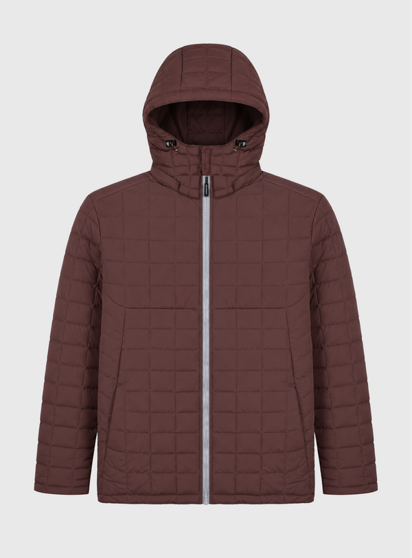 Parka Bicolor Wanser Burdeo (Hombre)
