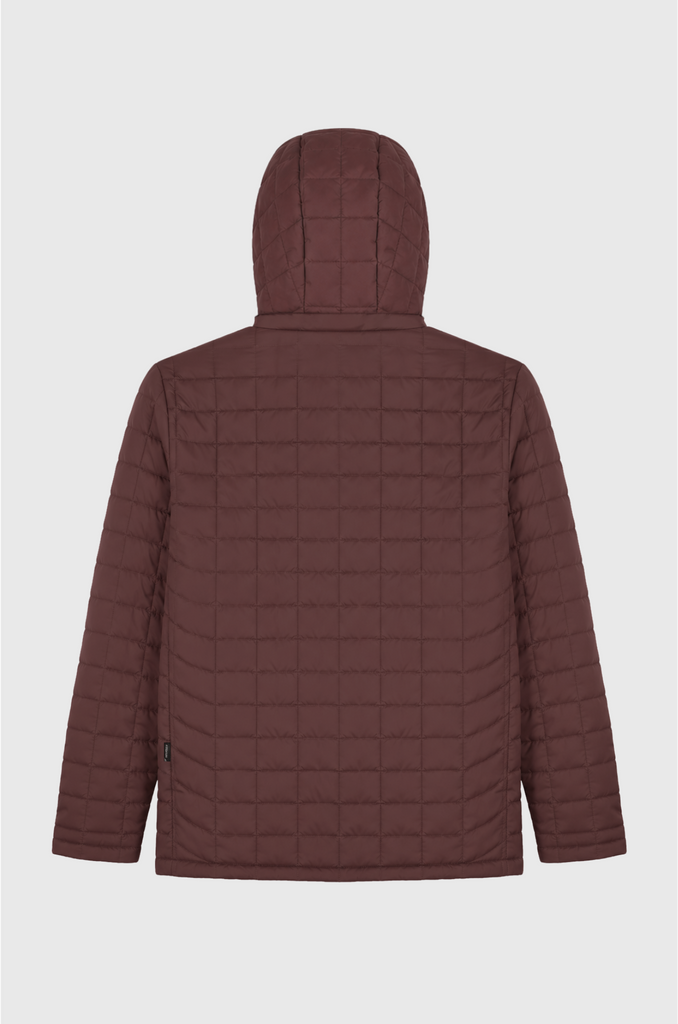 Parka Bicolor Wanser Burdeo (Hombre)