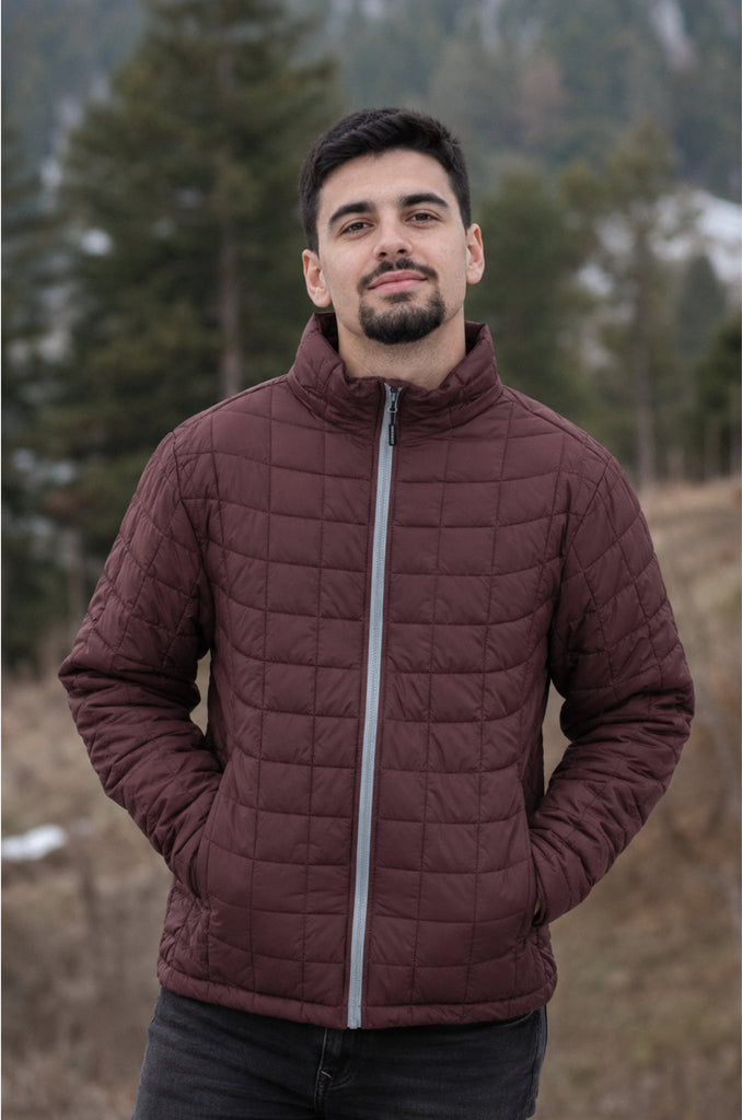 Parka Bicolor Wanser Burdeo (Hombre)
