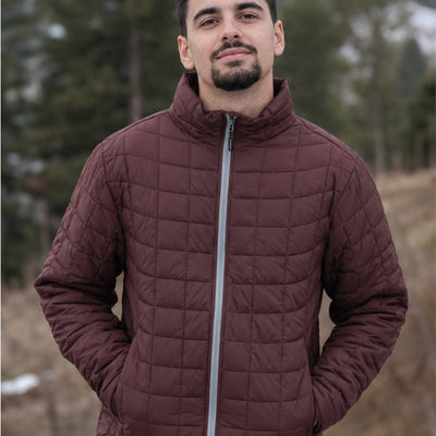 Parka Bicolor Wanser Burdeo (Hombre)