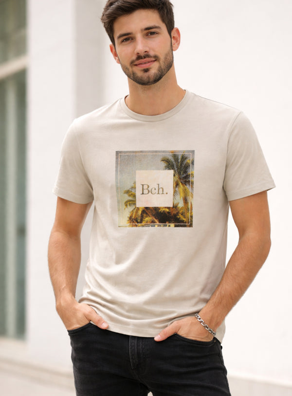 Polera Casual Wanser Taupe (Hombre)