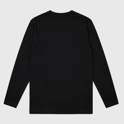 Polera Casual Manga Larga Wanser Black (Hombre)