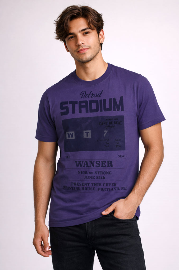 Polera Casual Wanser Purple (Hombre)