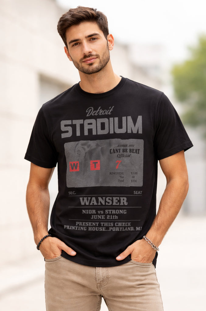 Polera Casual Wanser Black (Hombre)