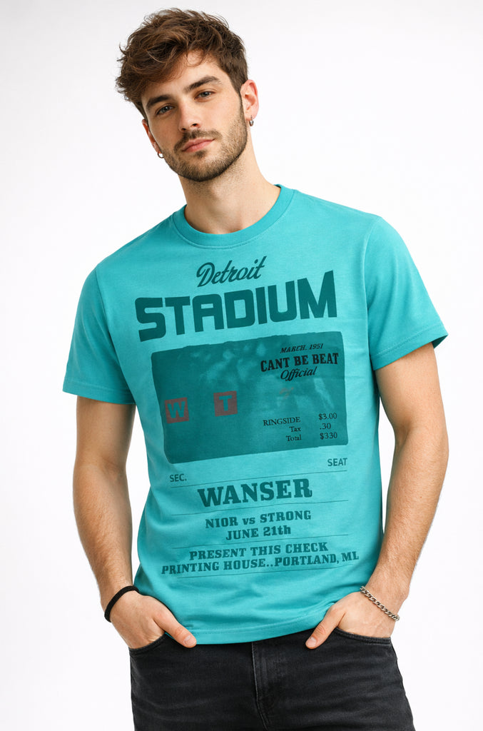 Polera Casual Wanser Turquoise (Hombre)
