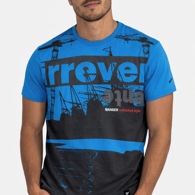 Polera Casual Wanser Blue (Hombre)