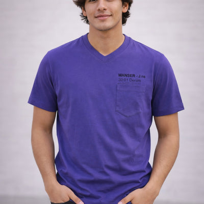 Polera Casual Wanser Purple (Hombre)