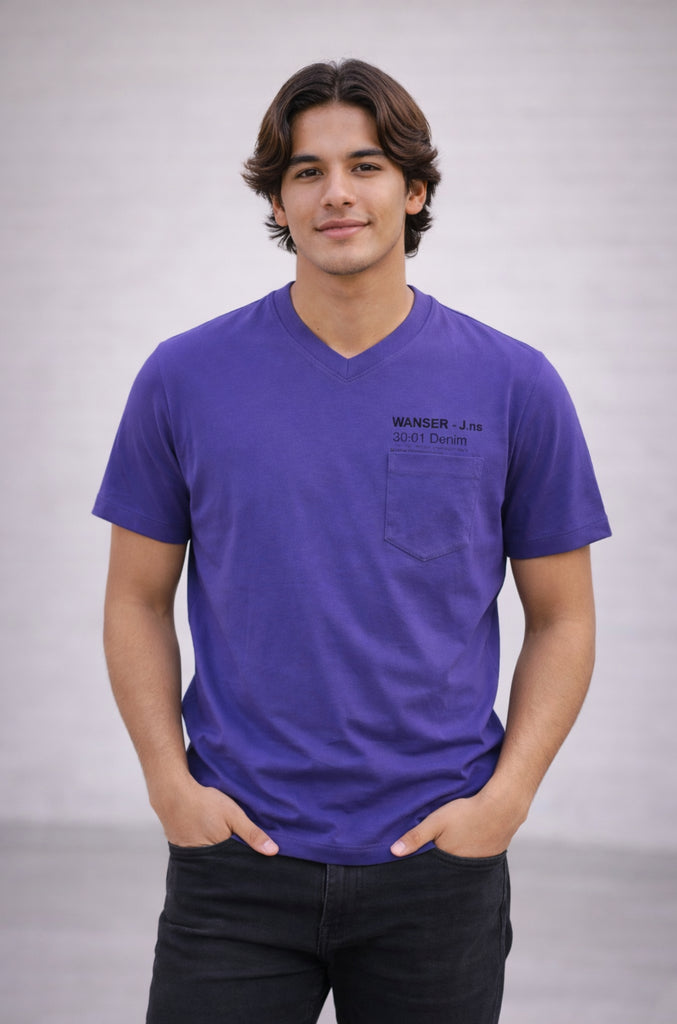 Polera Casual Wanser Purple (Hombre)