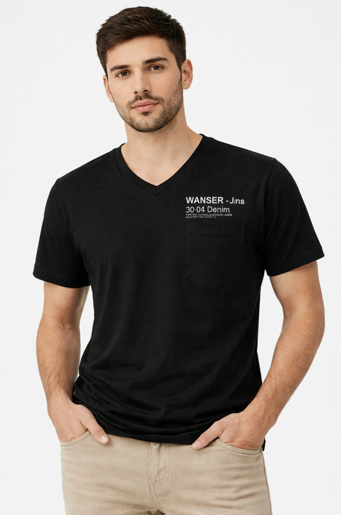 Polera Casual Wanser Black (Hombre)