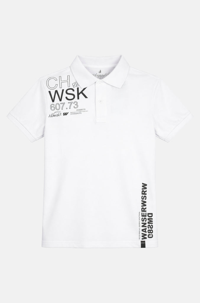 Polera Casual Wanser White (Hombre)