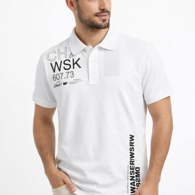 Polera Casual Wanser White (Hombre)