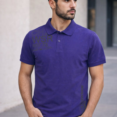 Polera Casual Wanser Purple (Hombre)