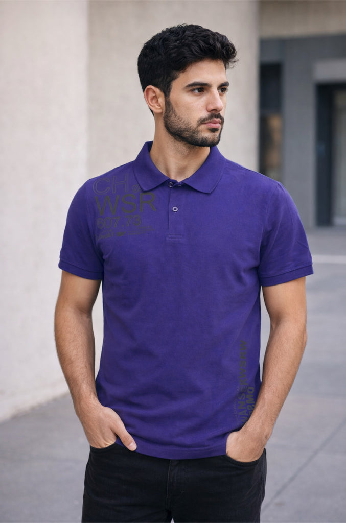 Polera Casual Wanser Purple (Hombre)