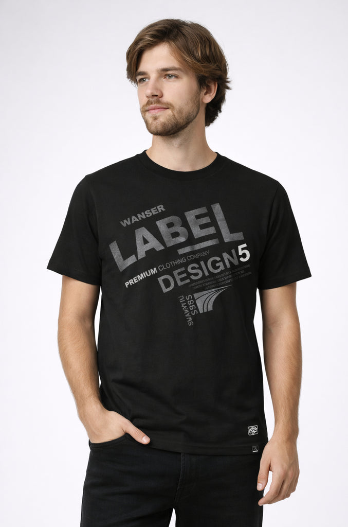 Polera Casual Wanser Black (Hombre)