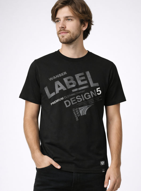 Polera Casual Wanser Black (Hombre)