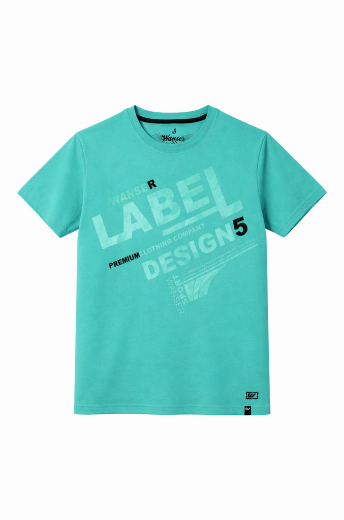 Polera Casual Wanser Turquoise (Hombre)