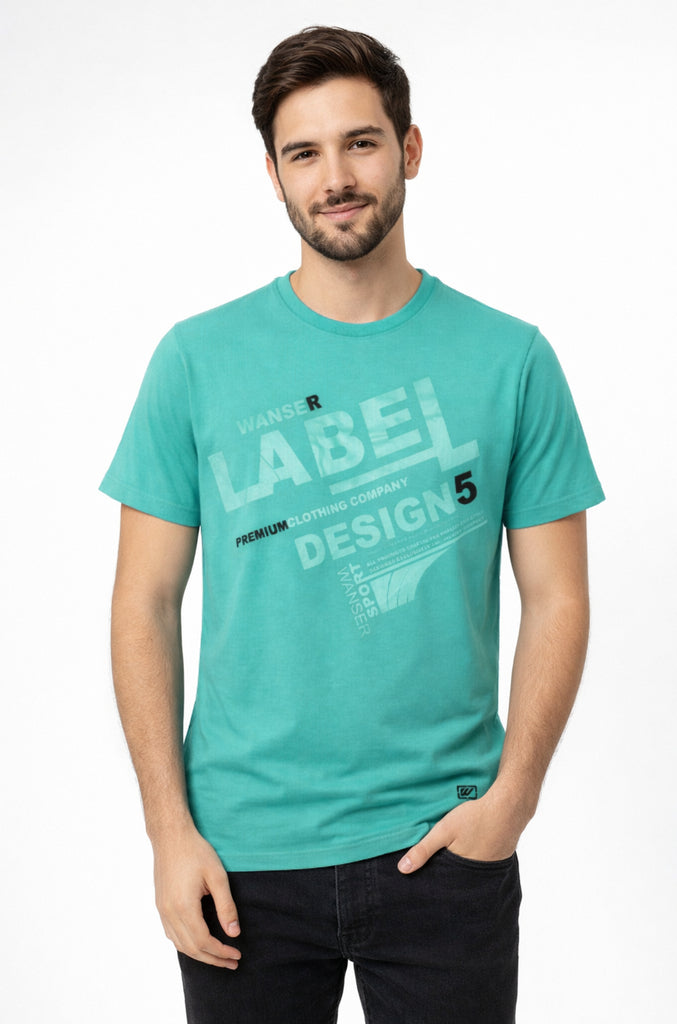 Polera Casual Wanser Turquoise (Hombre)