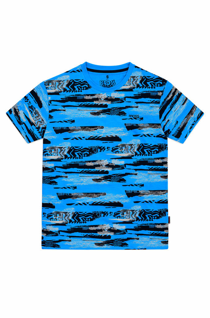 Polera Casual Bross Blue (Hombre)