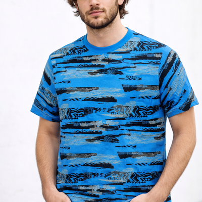 Polera Casual Bross Blue (Hombre)