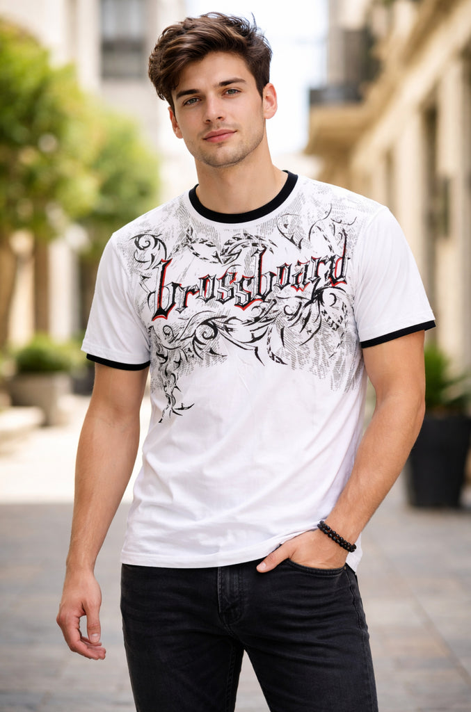 Polera Casual Bross White (Hombre)