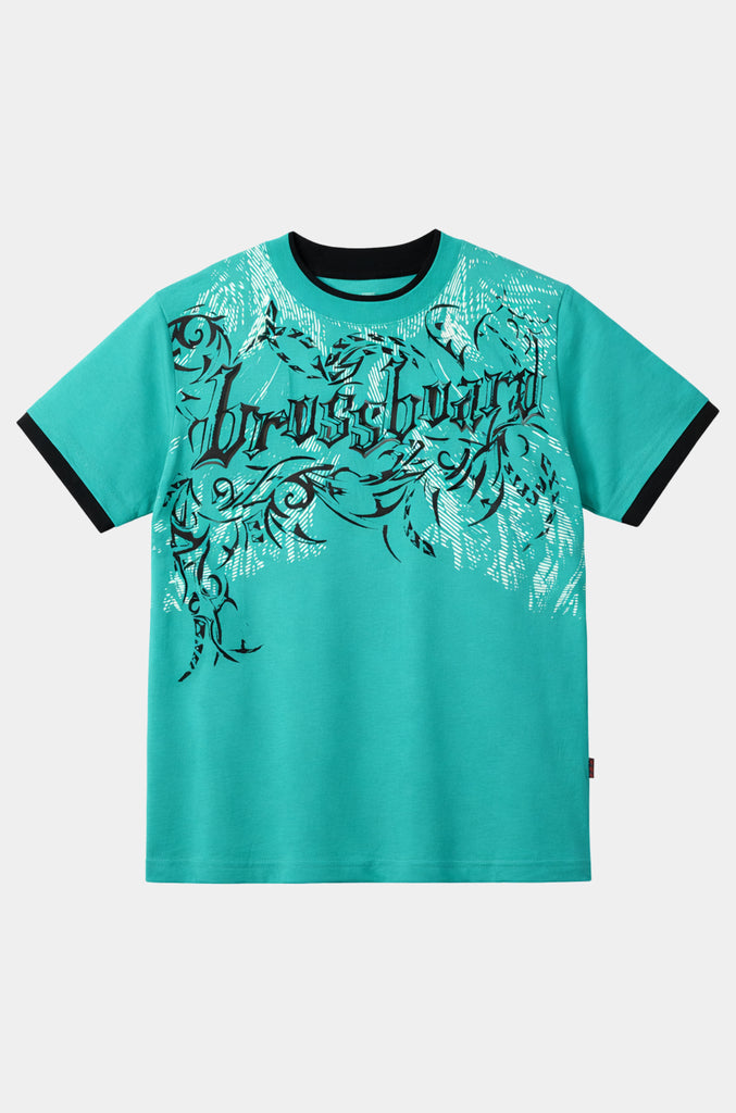 Polera Casual Bross Turquoise (Hombre)
