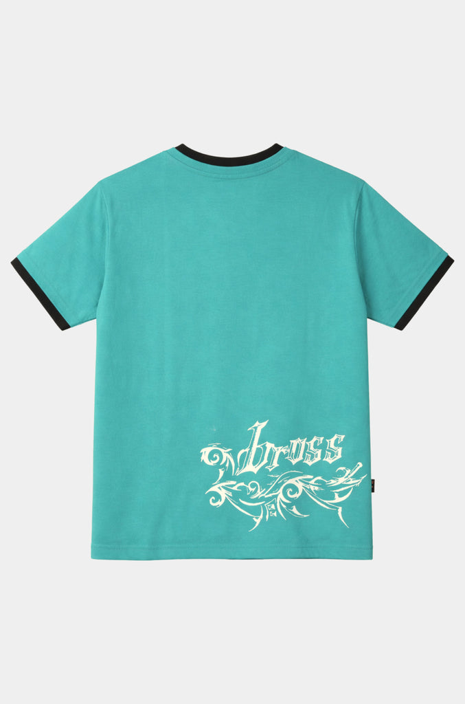 Polera Casual Bross Turquoise (Hombre)